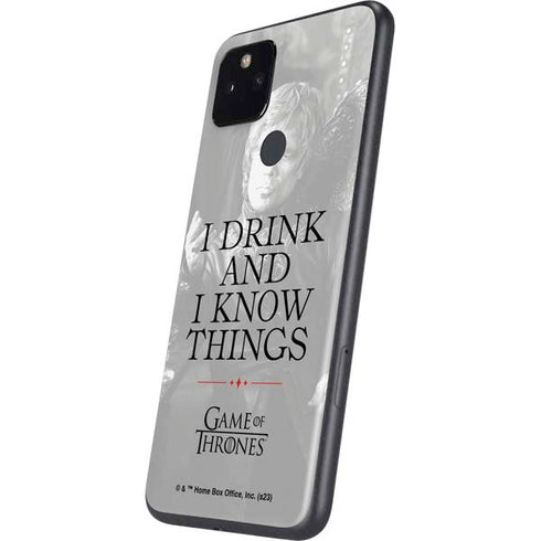 Game of Thrones: Tyrion Lannister Quote Google Pixel 5a Skin